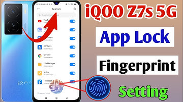 iqoo z7s app lock fingerprint / iqoo z7s app me fingerprint lock Kaise lagaye / iqoo z7s 5g