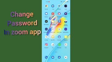 How to change password on zoom app 2021
