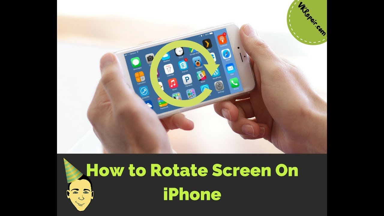 how to rotate screen