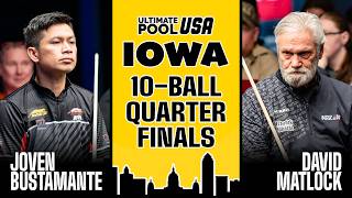Joven Bustamante vs David Matlock | Quarter Final |10-Ball Showdown | Iowa 2026