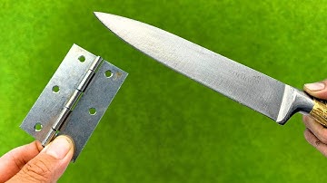 Razor Sharp Knife in Just 1 Minute! This Tool Works Like Magic!
