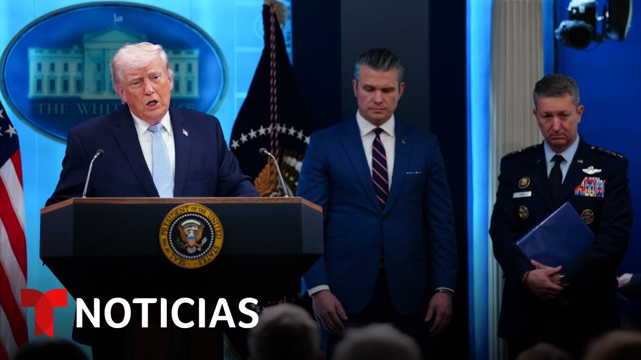 Vea la rueda de prensa de Trump sobre la guerra con Irán - YouTube