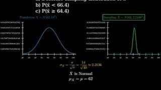 Assuming the normal model can be used, describe the sampling distribution x. 14 x-62 and ?