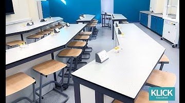 Klick Technology - School Science Lab Refurbishment at Carlton Academy
