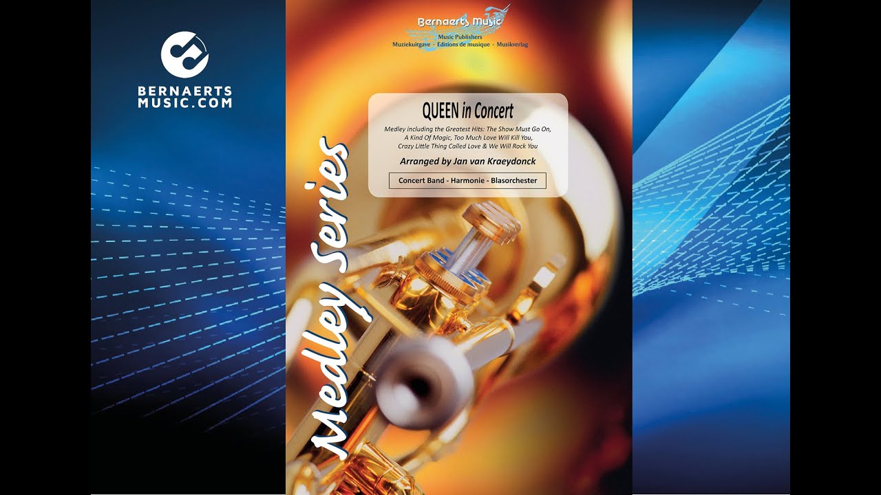 QUEEN IN CONCERT - Queen, arr. Jan van Kraeydonck - Concert Band Version
