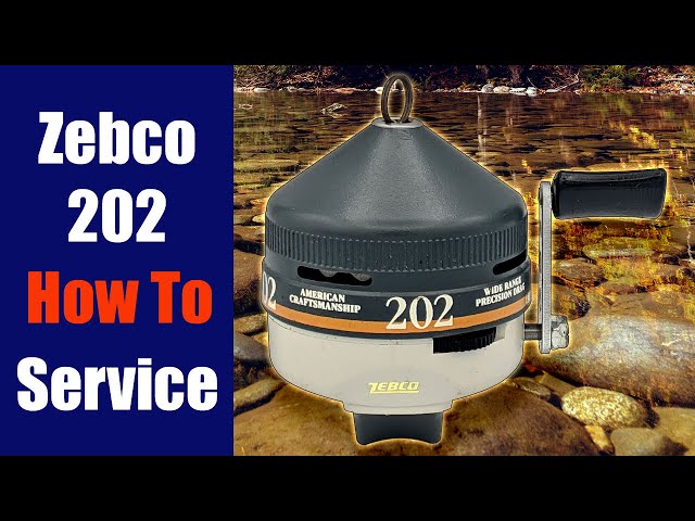 Zebco 202 Spincast: How To Take Apart, Service & Reassemble