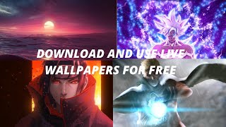 ||HOW TO DOWNLOAD AND USE LIVE WALLPAPERS||100% FREE|| ROAD TO 200 SUBS|| screenshot 3