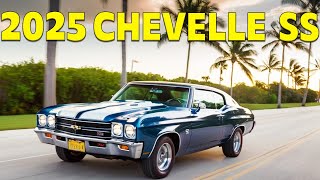 Revival Revealed: The 2025 Chevrolet Chevelle 70/SS Storms Back into the Limelight!