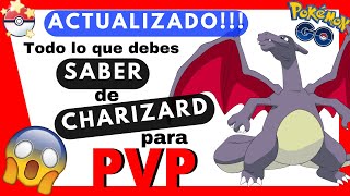 ACTUALIZADO ¡CONOCE los MEJORES ATAQUES de CHARIZARD para PVP🔥! Pokémon GO