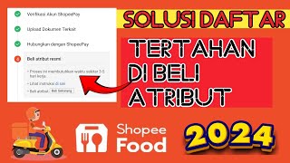 WHY SHOPEE FOOD DRIVER REGISTRATION GETS STUCK AT ATTRIBUTE PURCHASE • Shopee driver registration... screenshot 4