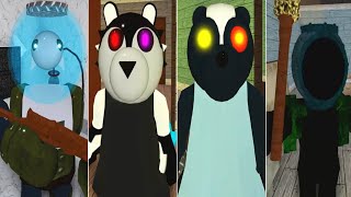 Playing As All New Skins Roblox Piggy Hard Mode New Update