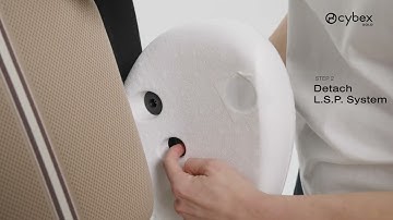 How to Remove the L.S.P (Linear Side Impact Protection System) I Pallas G3 Car Seat I CYBEX
