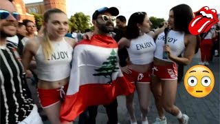 التحرش بالفتيات الروسيات في كأس العالم لكرة القدم 2018