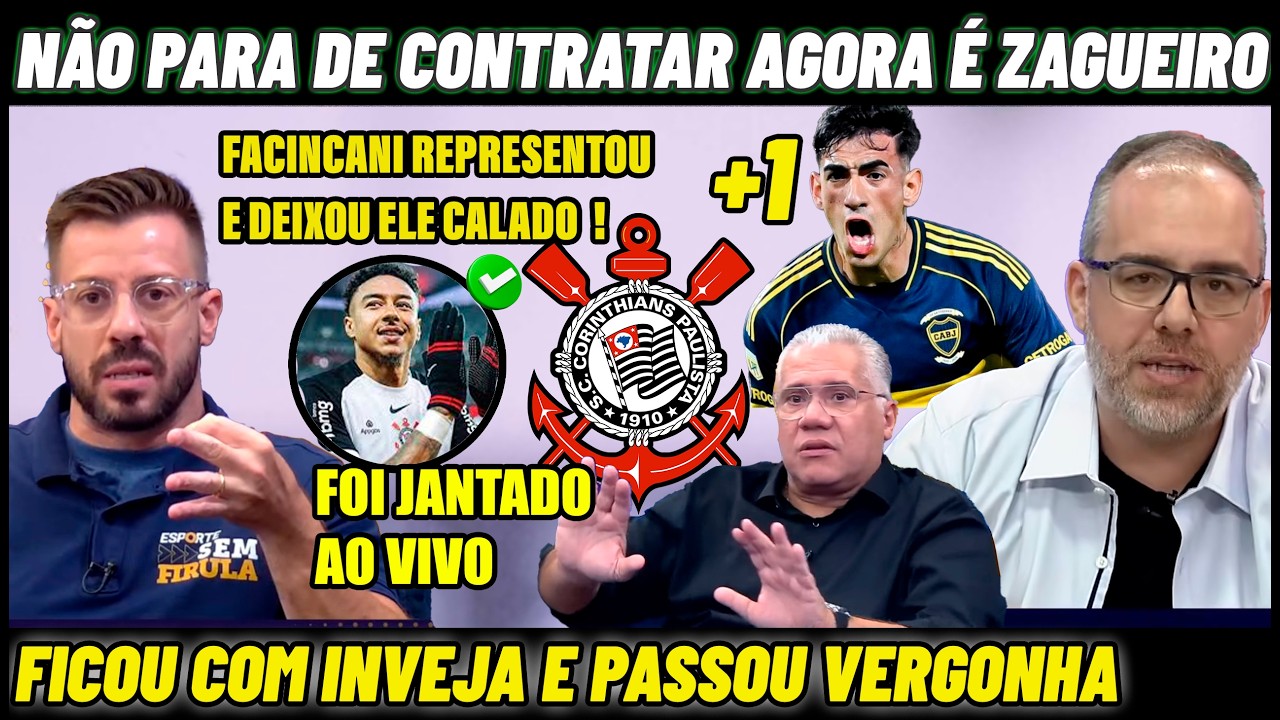 💥📢FACINCANI REPRESENTOU E FEZ O ANTI PASSAR VERGONA ! LINGARD NO CORINTHIANS !