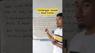 Siapa Bisa Jawab Soal Cerita Penalaran Ini