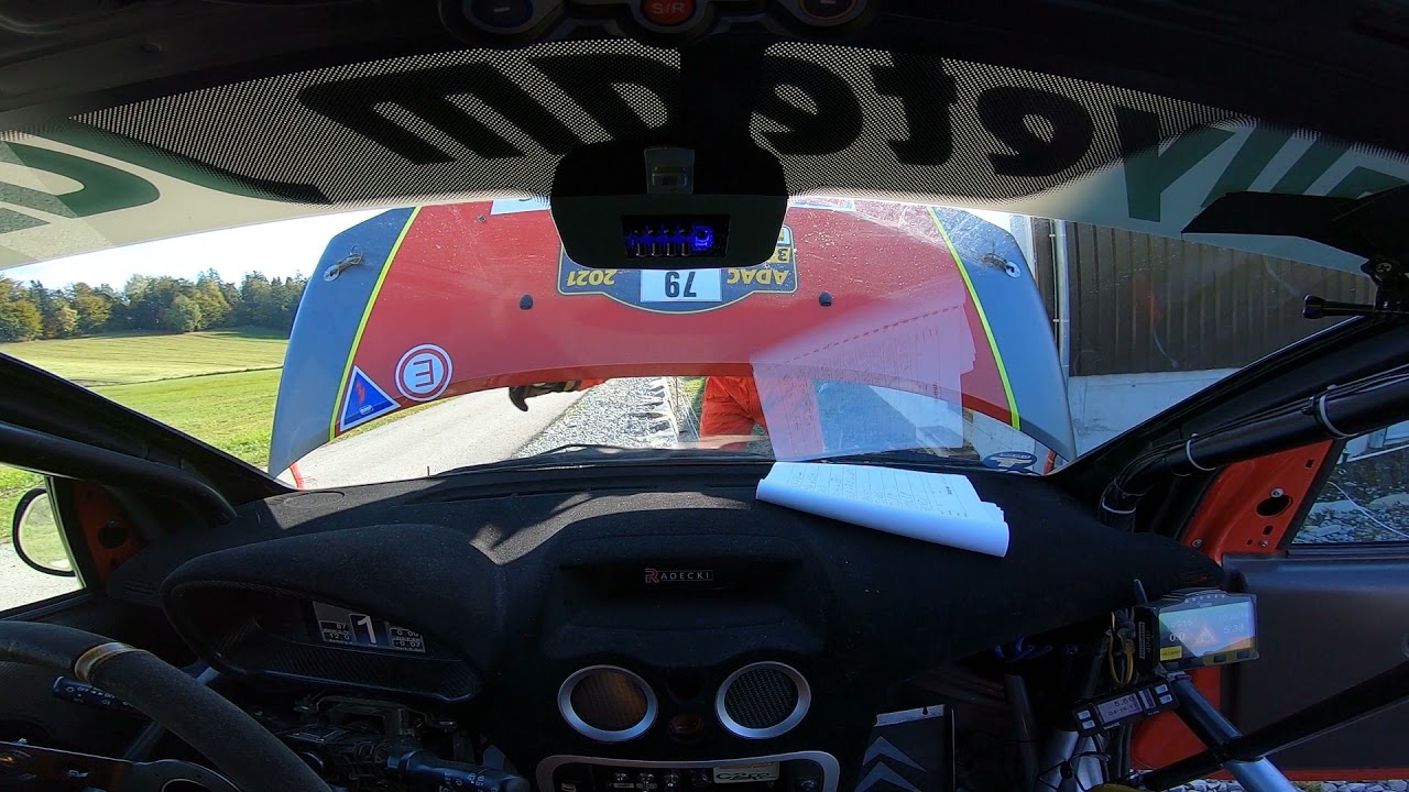 3-Städte Rallye 2021 | WP8 - Julbach I | Just/Motschenbacher | Citroen C2R2max | Onboard