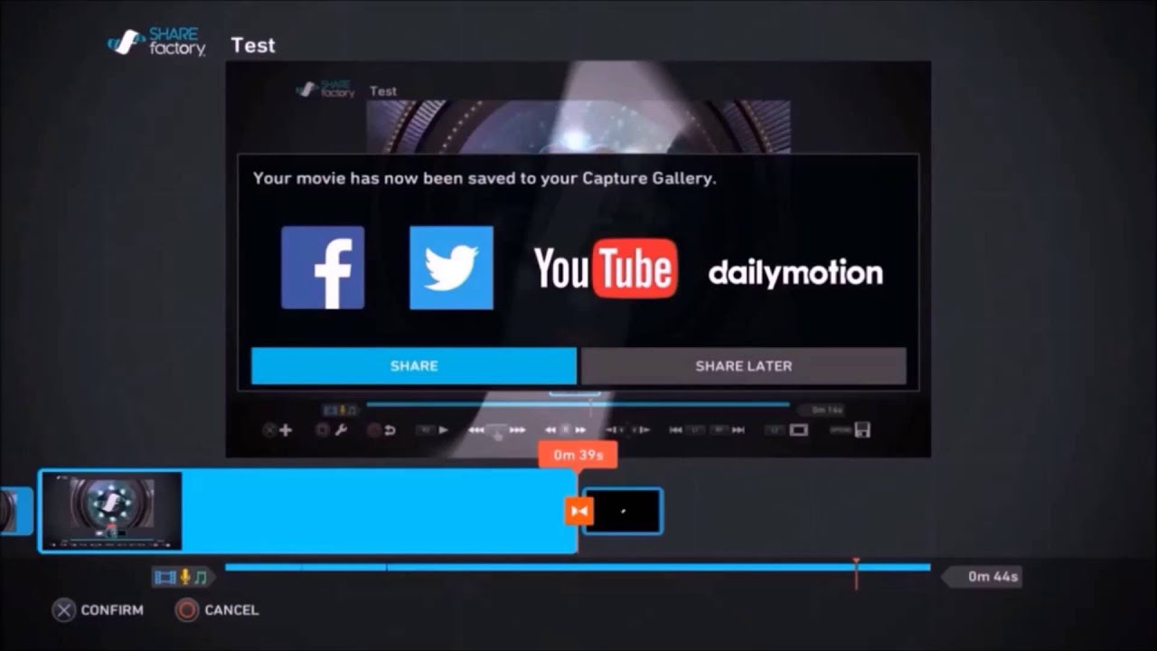 (PS4)Share Factory & you tube music use - YouTube