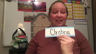 C. Simone teacher greeting