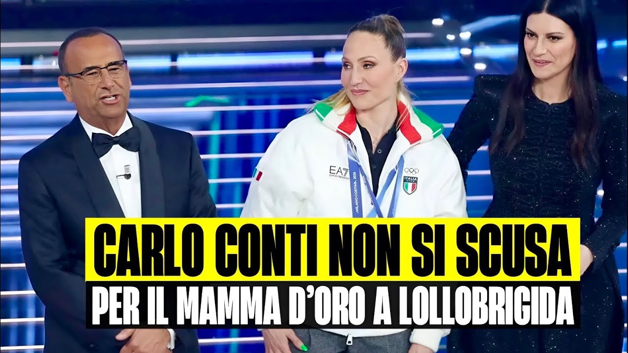 CARLO CONTI NON SI SCUSA PER IL 