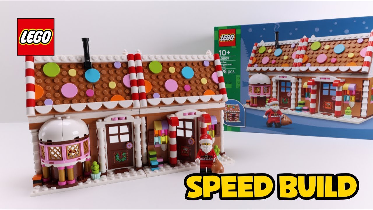 Lego Festive Gingerbread House 40809 - купить конструктор: цены
