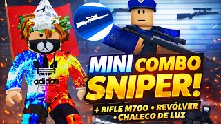 Usando el gamepass del francotirador de Prison life en Roblox. screenshot 5