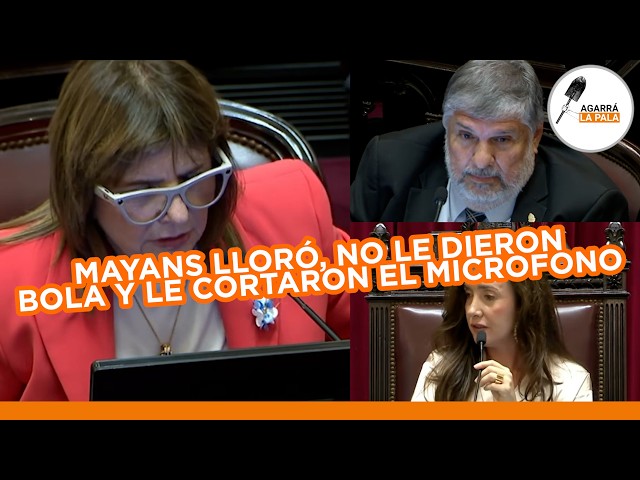 BULLRICH LA ROMPIÓ TODA EN EL SENADO, MAYANS LLORÓ, LE CORTARON EL ROSTRO Y NADIE LE DIO BOLA