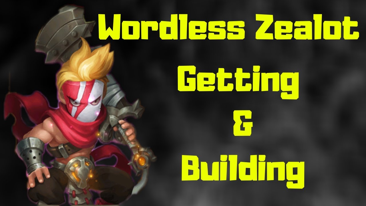 Wordless Zealot | Building Insane Luck | Castle Clash