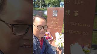 Makam Bruce Lee Di Seattle Amerika, Aktor Hebat Mati Muda.