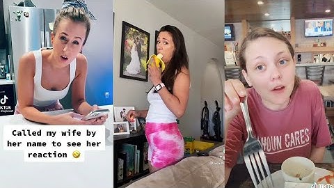 Calling my Wife by her first name to see her reaction [ funny Reaction ]