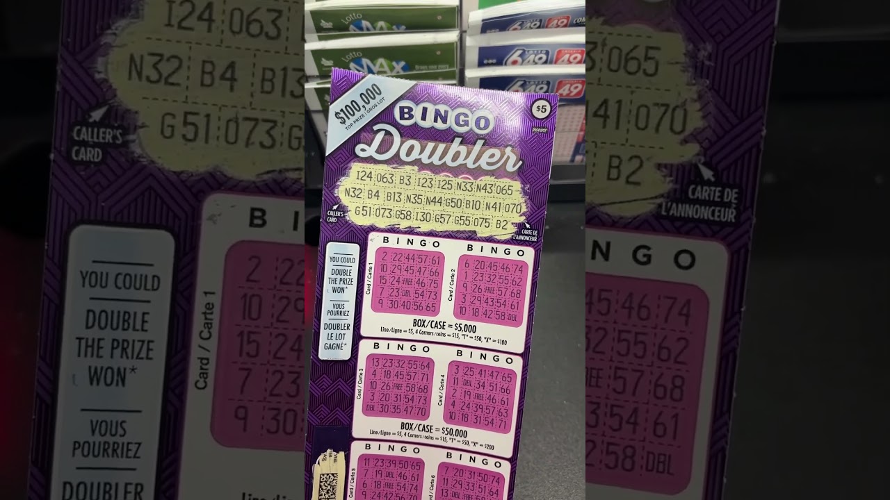 $5 scratch off ticket Bingo 