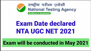 NTA UGC NET 2021 Exam Date Declared |UGC Net 2021 Exam date| NTA NET 2021 Notification| UGC NET