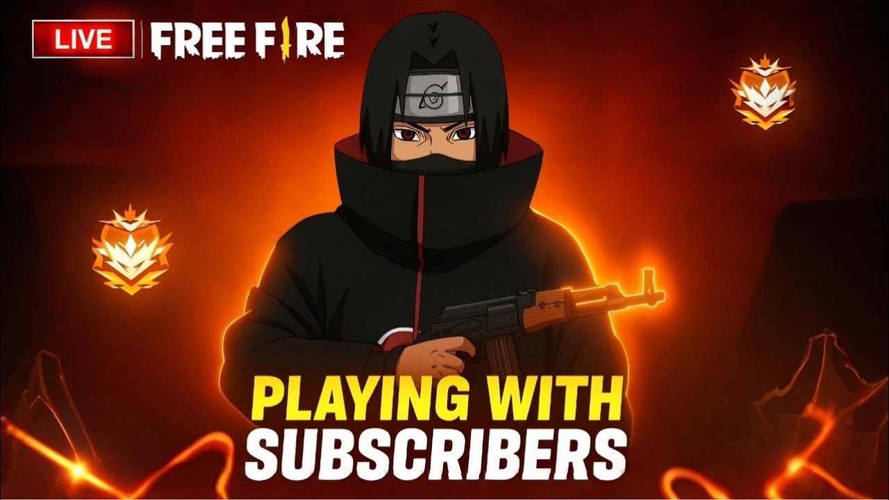 Playing With Subscribers😜 | Free Fire Live Streaming🥰