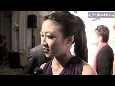 Michelle Kwan gives advice to Yu-Na Kim (October 2010 interview in NYC)