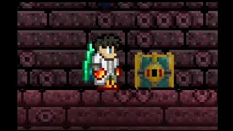 освященный сундук. освящённый сундук в террарии. ржавый биом данжа террария 1. инвентарь сундука в террарии. 4.