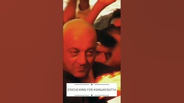 SANJU BABA BEST WHATSAPP STATUS VIDEO #SANJAYDUTT #SANJUBABA #KHALNAYAK BEST WHATSAPP STATUS VIDEO