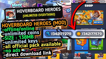 💥 hoverboard heroes mod apk download link | 🤯 unlimited everything | direct download link | no ads 🔥