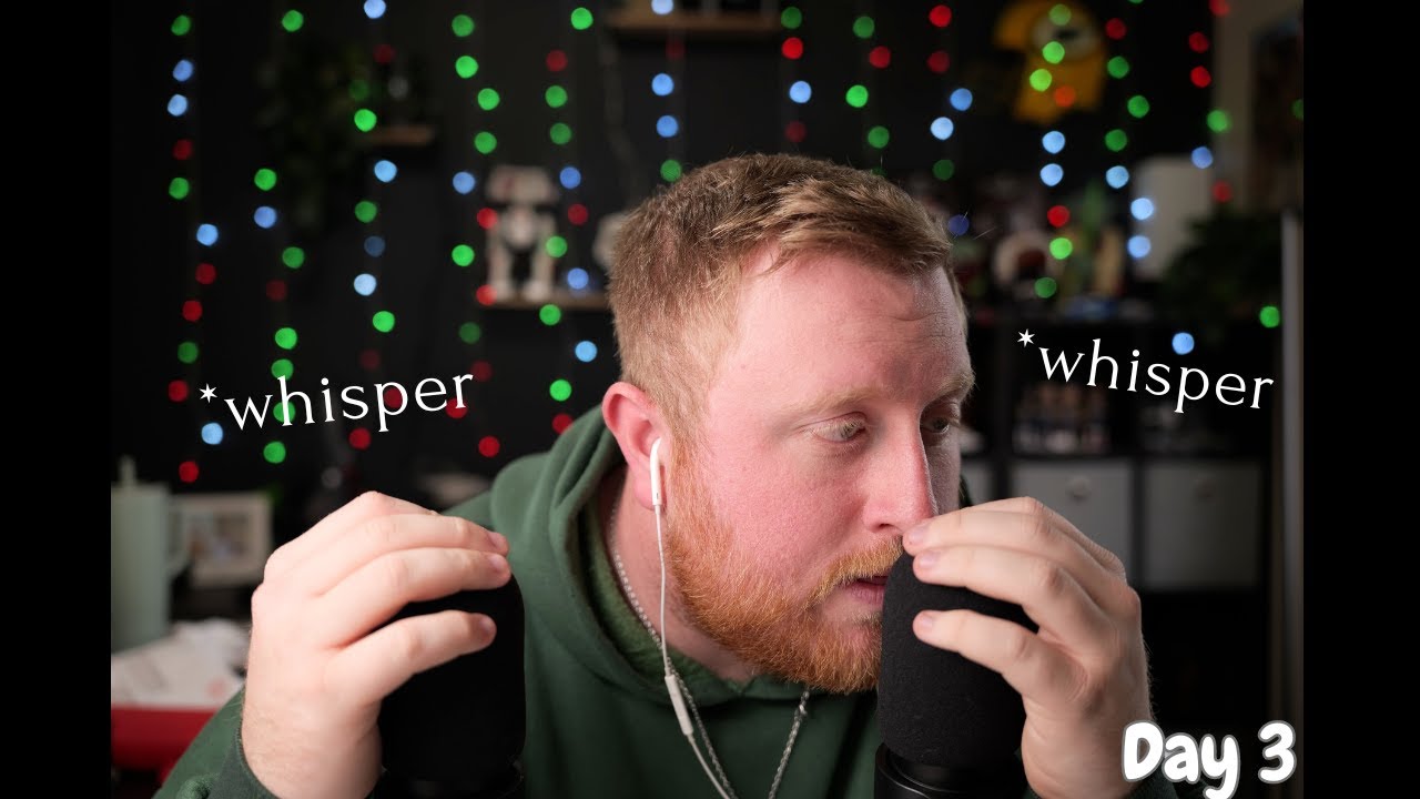 ASMR — 100% чувствительность шепота от уха к уху