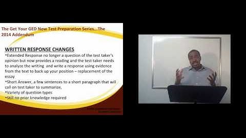 The new 2014 GED Test