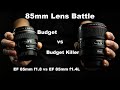 Canon EF 85mm f1.4L IS USM vs EF 85mm f1.8 USM Lens Comparison: Worth the Extra Money or Go Budget?