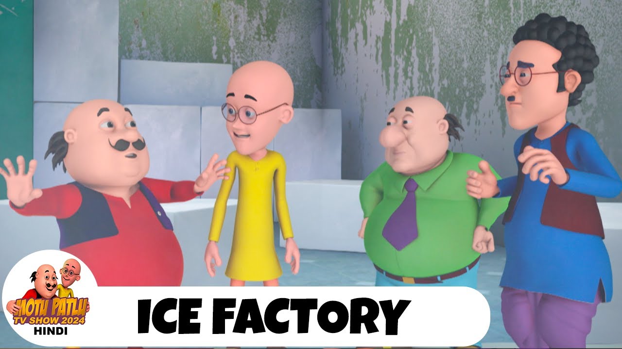 Ice Factory  Motu Patlu Funny Cartoon     Full Episode 14  Motu Patlu Tv Show 2024