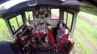 Bure Valley Railway  Footplate ride on BVR9 09/05/2015 Wroxham to Aylsham