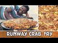 Fun Overload !!! ஏர்போட்டில் ஏரி நண்டு வறுவல் | Airport Crab Catch & Cooking | பாரம்பரிய  சமையல்