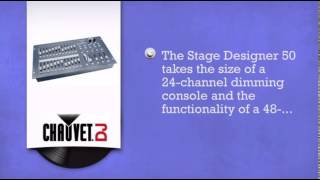 Chauvet Stage Designer 50 48-channel DMX Dimming Console - DJkit.com