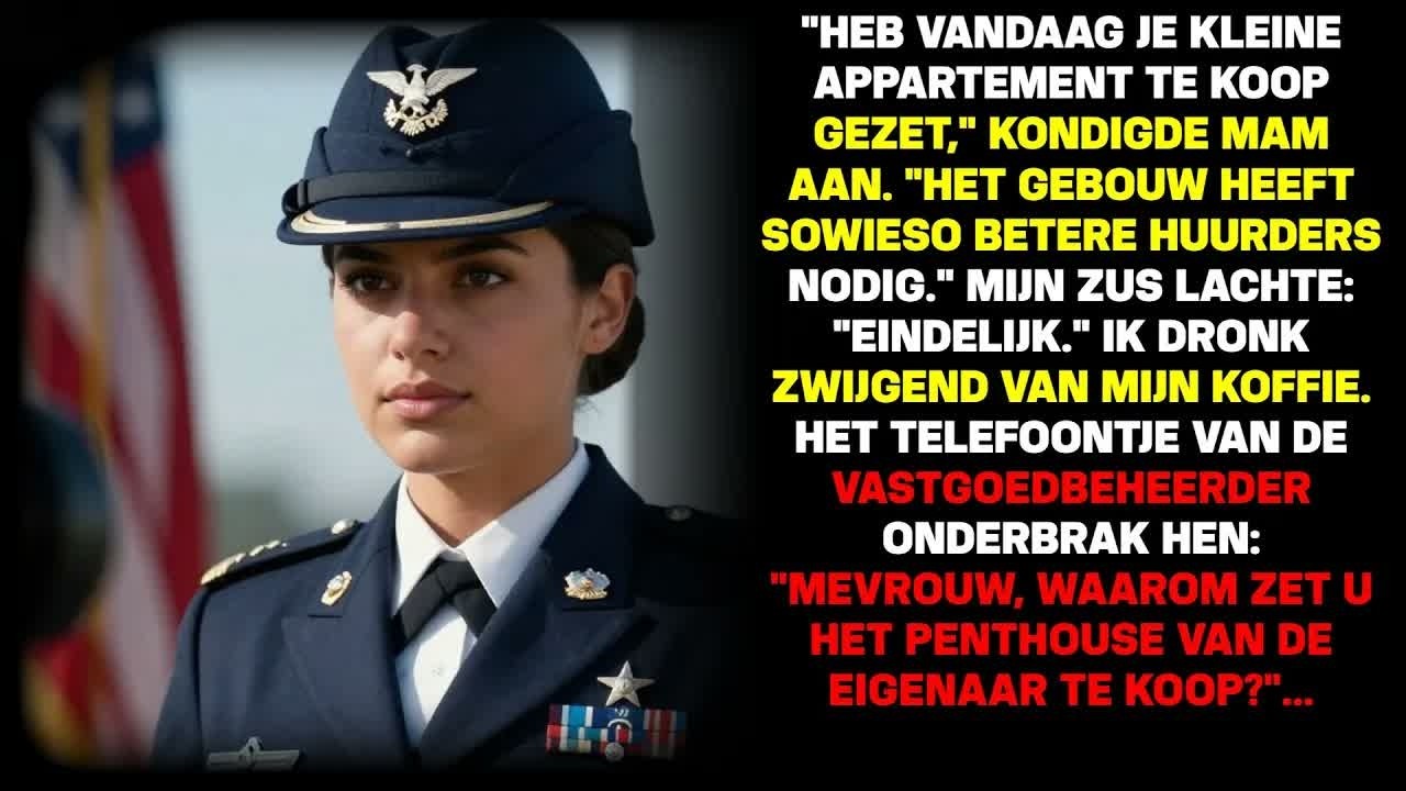 Ik zat rustig in mijn latte te roeren toen mijn moeder zei: "Ik heb je appartement te huur gezet." Ik verstijfde. We zaten met z'n drieën te brunchen, mijn zus Vanessa had net opgeschept over haar...