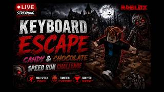 🔴 LIVE | Keyboard Escape Speed Run! 🍫 Chocolate World Challenge | Roblox##roblox #gaming screenshot 2