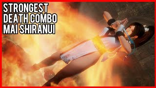 DOA6 Mai Shiranui Strongest Death Combo @crimsogenesis