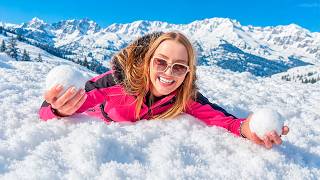 Levei A Kavic Para Conhecer A Neve 😍