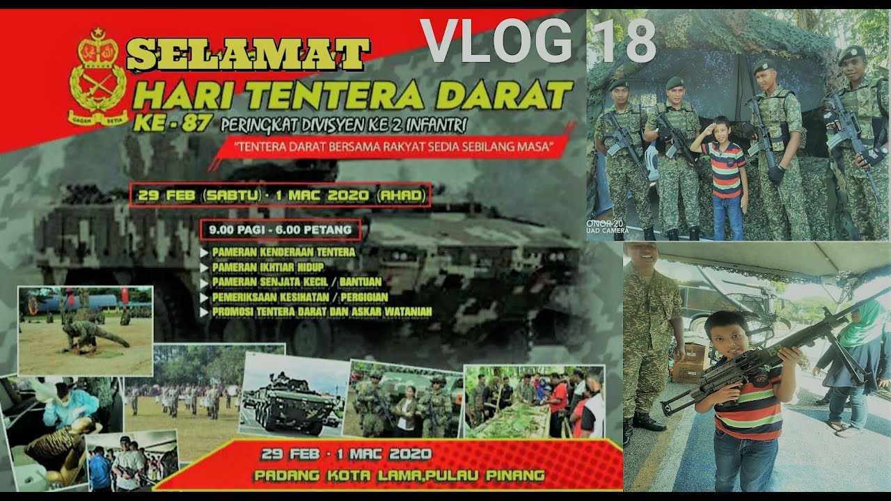 Vlog 18 Hobbyzoneutara 87th Malaysia Army Day Youtube