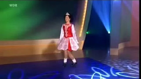 Kimberly Kurz tanzt Irish Dance im TV