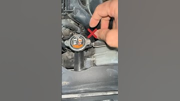 Radiator Cap Right Vs Wrong Installation #shortvideo